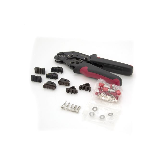 Затиск для клем CINLINELE Black-red + насадки 06 -0.5-6mm2, 02С -0.5-2.5mm2, 06WF -0.25-16mm2, 48B -0.5-2.5mm2 (Cinlin-2549) зображення 5