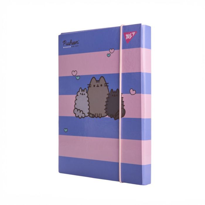 Папка для тетрадей Yes Pusheen картонная В5 (500245)