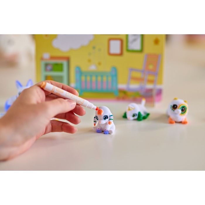 Набір для творчості Crayola Washimals Домашні тваринки, , з фломастерами 5 шт (74-7516) зображення 7