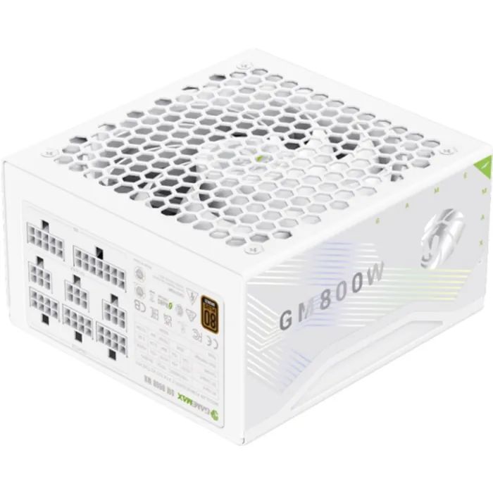 Блок питания Gamemax 800W (GM 800B WH Fully-modular New) изображение 4
