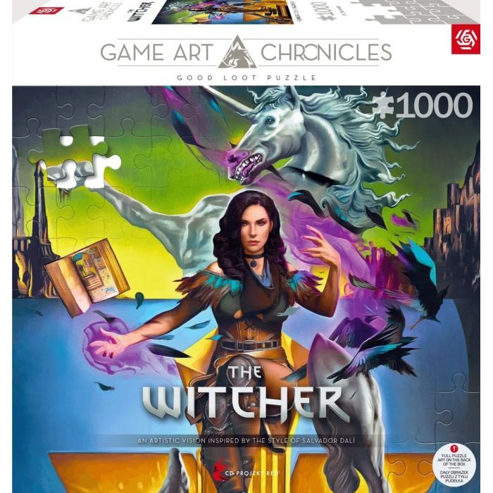 Пазл GoodLoot The Witcher Yennefer & Salvador Dali 1000 эл. (5908305247555) изображение 3