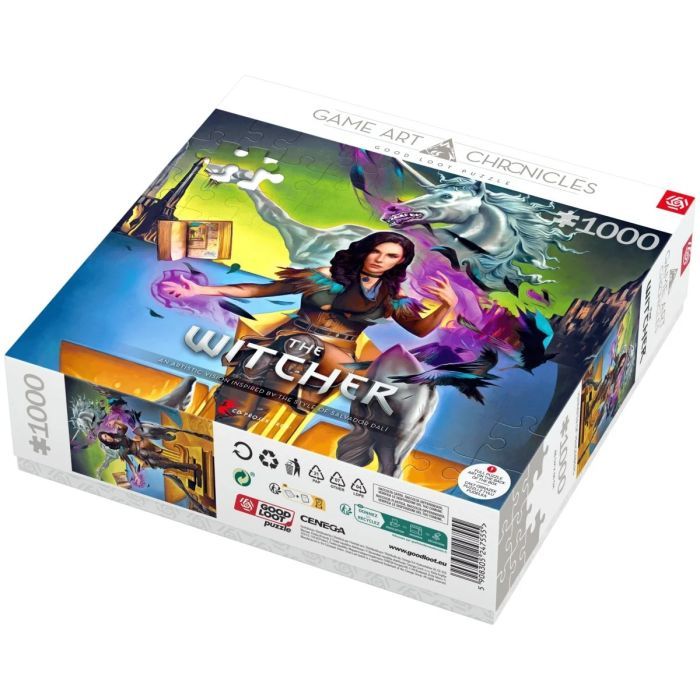 Пазл GoodLoot The Witcher Yennefer & Salvador Dali 1000 эл. (5908305247555) изображение 6