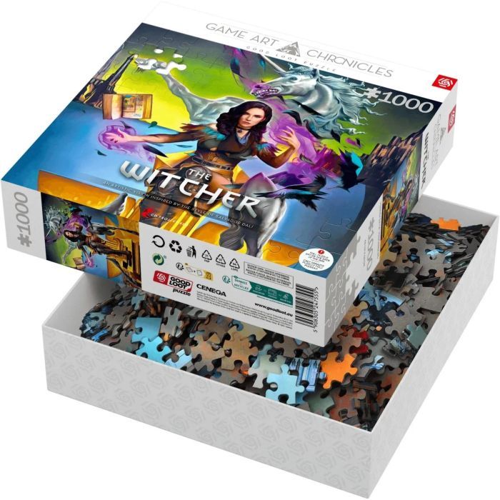 Пазл GoodLoot The Witcher Yennefer & Salvador Dali 1000 эл. (5908305247555) изображение 7