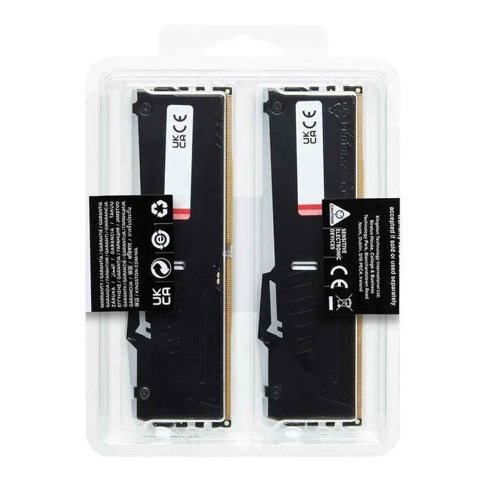 Модуль памяти для компьютера DDR5 64GB (2x32GB) 5600 MHz Beast RGB Kingston Fury (ex.HyperX) (KF556C36BBEAK2-64) изображение 7