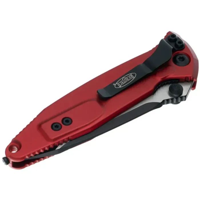 Нож Microtech Socom Elite T/E-M, tanto, чорний, чорно-червоне руків'я (161-1RD) изображение 5