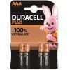 Батарейка Duracell AAA лужні 4 шт. в упаковці (5009421 / 5014213 / 5000394141117)