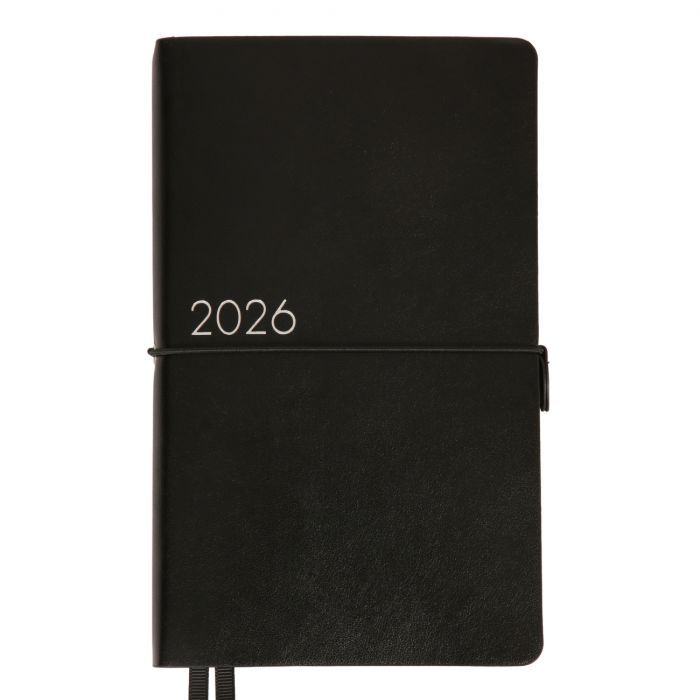 Еженедельник Leo planner датированный 2026 «Glory», мягкий, голубой, 352 страницы (252631)