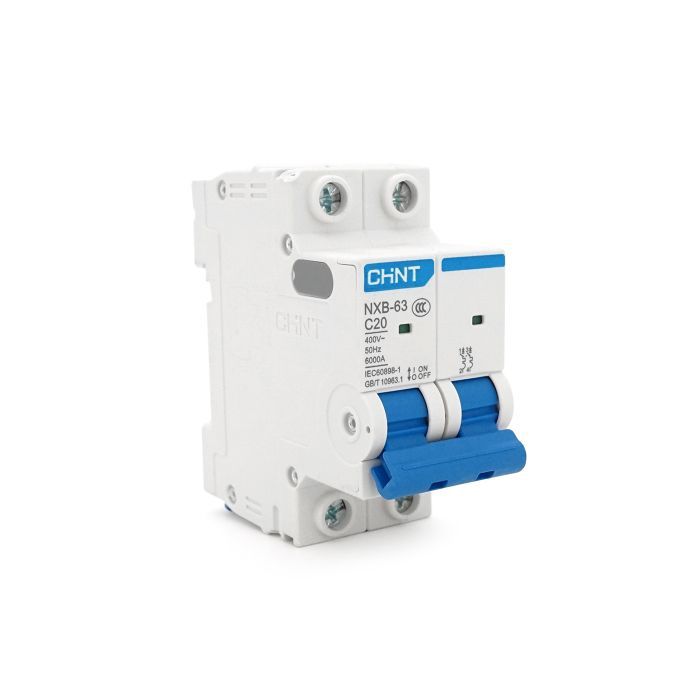 Автоматичний вимикач CHINT NXB-63-2P-C20 зображення 3