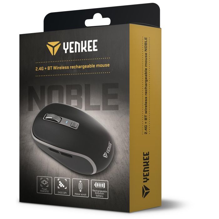 Мишка YENKEE YMS 2085WE Noble Wireless/Bluetooth White (45019715) зображення 7