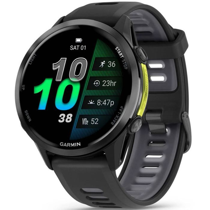 Смарт-часы Garmin Forerunner 970, Black/Amp Yellow, GPS (010-02969-10)