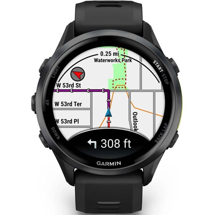 Смарт-часы Garmin Forerunner 970, Black/Amp Yellow, GPS (010-02969-10) изображение 2