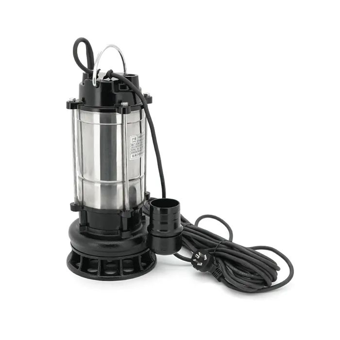 Заглибний насос Voltronic 1500W, 220V, до 13 м³/год, підйом до 14 м, 50мм, INOX, 410х200х230 мм, 11.740 кг. + перехідник (YT-P-1500-14)