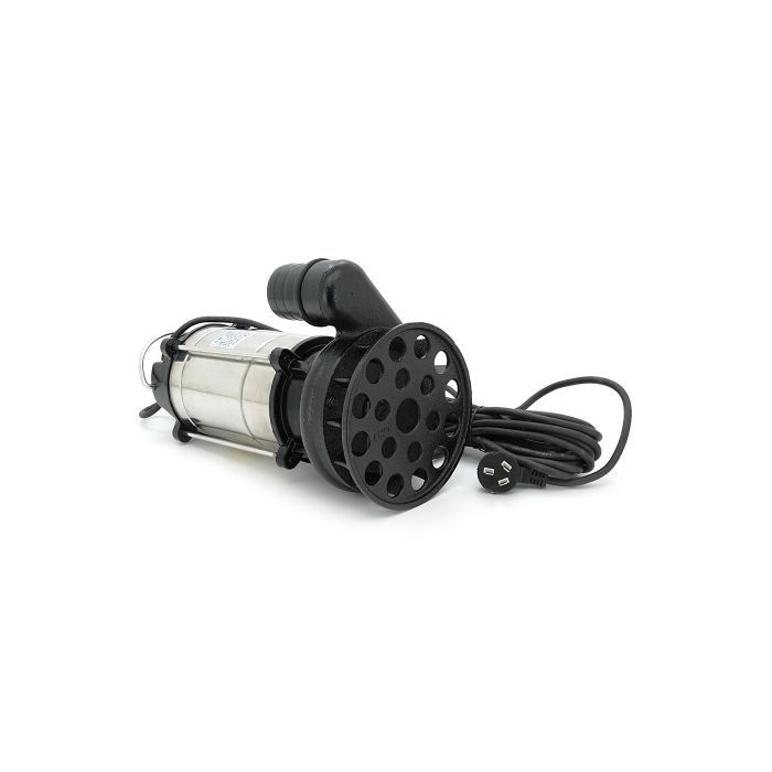 Заглибний насос Voltronic 1500W, 220V, до 13 м³/год, підйом до 14 м, 50мм, INOX, 410х200х230 мм, 11.740 кг. + перехідник (YT-P-1500-14) зображення 2