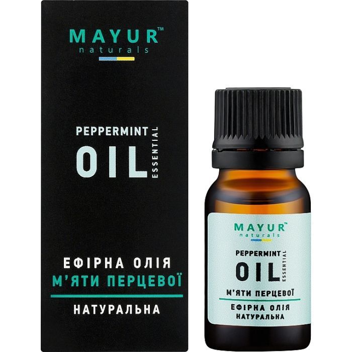 Ефірна олія Mayur М'яти перцевої 10 мл (4820230952018) зображення 2