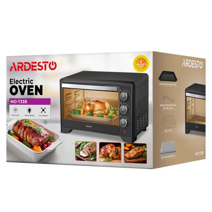 Електропіч Ardesto MO-T33B зображення 12