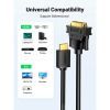 Кабель мультимедійний HDMI M to DVI M 1.5m HD106 black UGREEN (11150) зображення 2