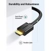 Кабель мультимедійний HDMI M to DVI M 1.5m HD106 black UGREEN (11150) зображення 3