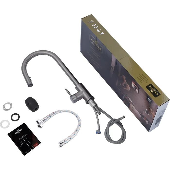 Змішувач Kroner Klassisch-PVD03915 (CV032283) зображення 9