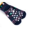 Шкарпетки дитячі Bross махрові новорічні (9899-2-4-blue) зображення 3