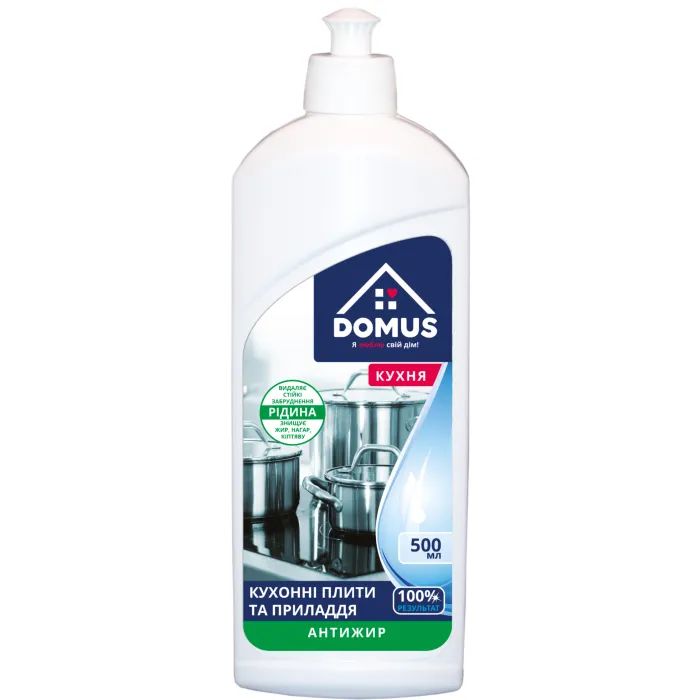 Жидкость для чистки кухни Domus Антижир 500 мл (4820098540723)