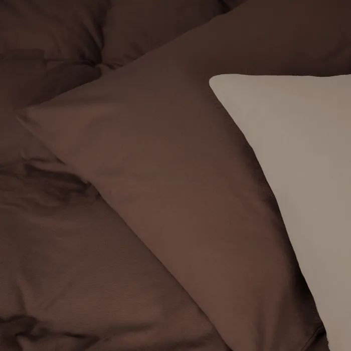 Постельное белье MirSon 004-003 Cappuchino/Brown Фланель 2x143x210 Семейный (2200009658013) изображение 3