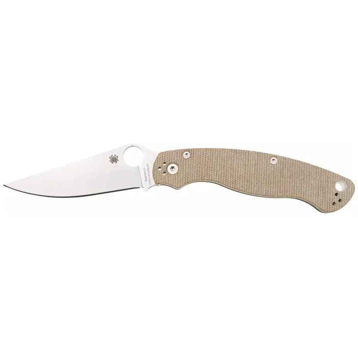 Нож Spyderco Military 2 CPM Cru-Wear Micarta Brown (C36MPCW2)