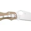 Нож Spyderco Military 2 CPM Cru-Wear Micarta Brown (C36MPCW2) изображение 3