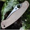 Ніж Spyderco Military 2 CPM Cru-Wear Micarta Brown (C36MPCW2) зображення 9