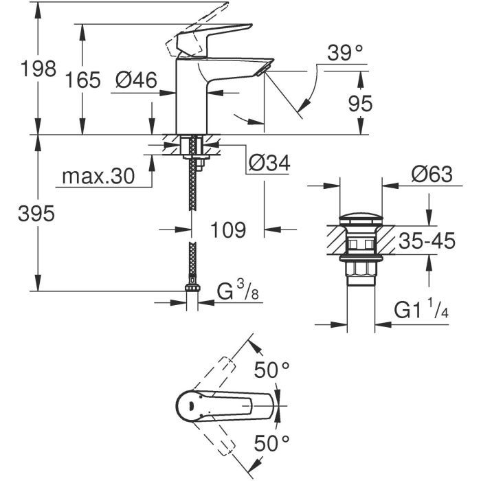Смеситель Grohe QuickFix 235502432 изображение 6