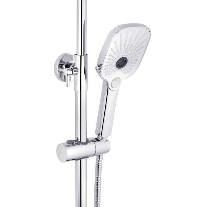 Душовий гарнітур Kroner Makon-C063 + змішувач Makon-C010 (CVS30225) зображення 8