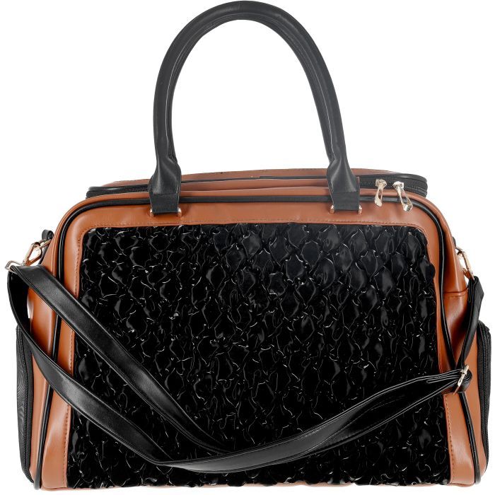 Переноска для тварин MISOKO&CO 45x20x30 см чорно-коричнева (YIWUMSK70152) зображення 2