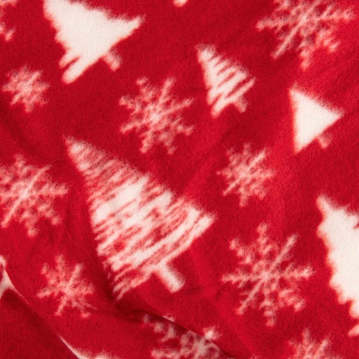 Плед Ardesto Christmas Fleece 130x160см, 100% полиэстер, заснеженные елки (ART0715PB) изображение 3