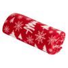 Плед Ardesto Christmas Fleece 130x160см, 100% полиэстер, заснеженные елки (ART0715PB)