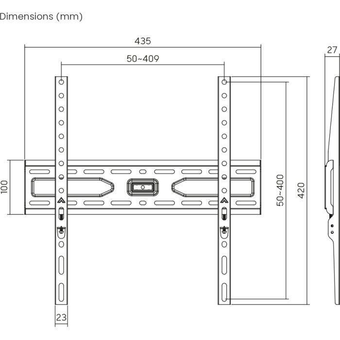 Кронштейн Brateck KL36-44F изображение 3