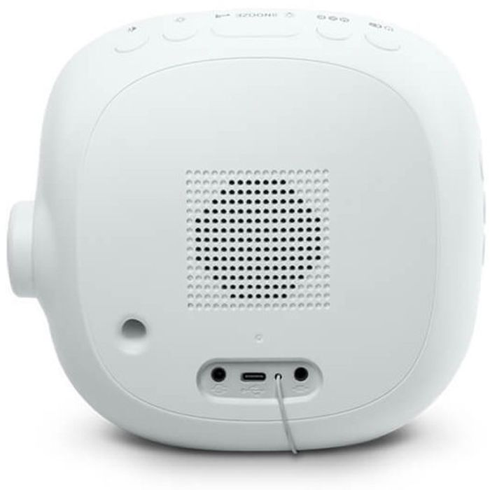 Настільний годинник Muse Радіо-годинник з USB білий (ML-198 CR) зображення 3