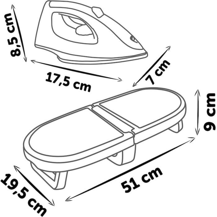 Ігровий набір Smoby Дошка для прасування (7600330123) зображення 3