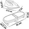 Ігровий набір Smoby Дошка для прасування (7600330123) зображення 3