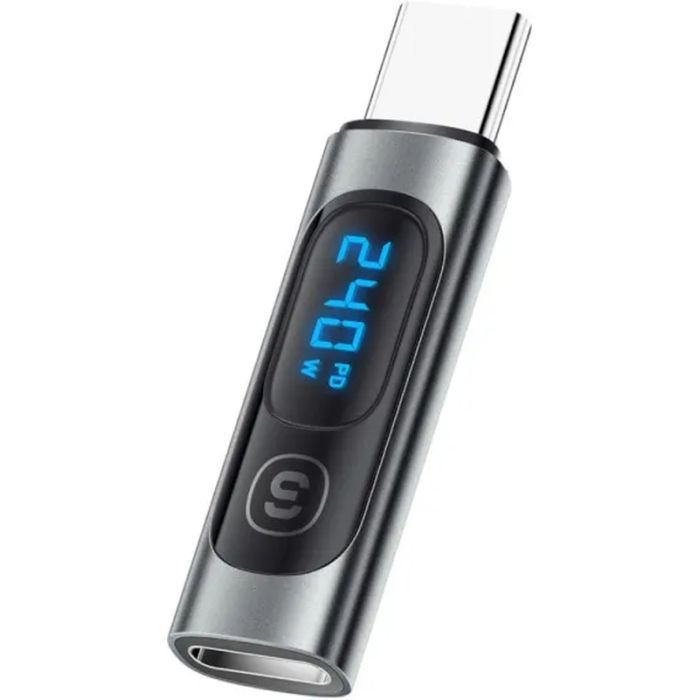 Переходник USB-C F to USB-C M digital display Essager (EZJTT-TX0G-P) изображение 2