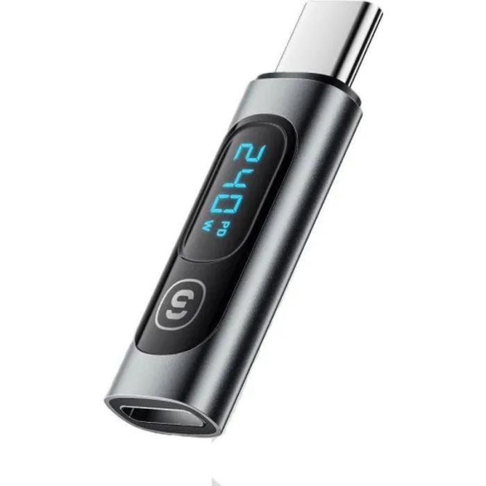 Переходник USB-C F to USB-C M digital display Essager (EZJTT-TX0G-P) изображение 4