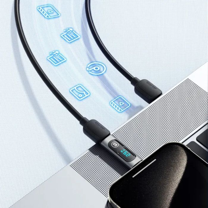 Переходник USB-C F to USB-C M digital display Essager (EZJTT-TX0G-P) изображение 7