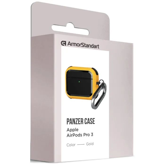 Чехол для наушников Armorstandart Panzer для Apple Airpods Pro 3 Olive Green (ARM88289) изображение 2
