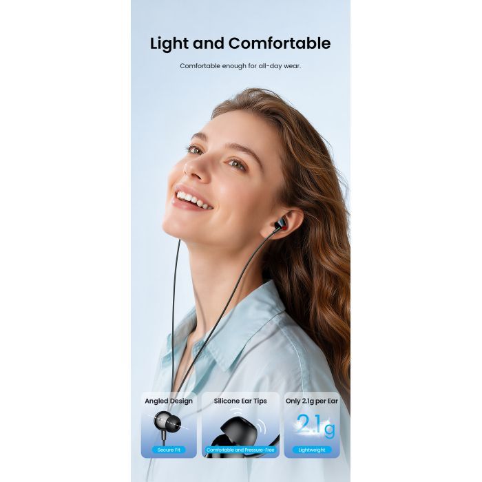 Навушники Vention Echo Lite USB-C In-Ear Wired Black (GBBBAV) зображення 9