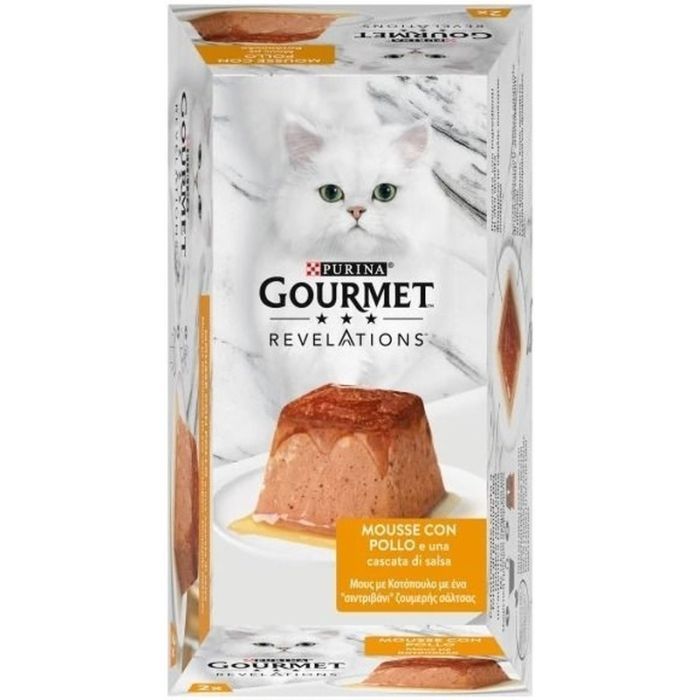 Паштет для котів Purina Gourmet Revelations мус з куркою 2х57 г (7613287070081) зображення 3