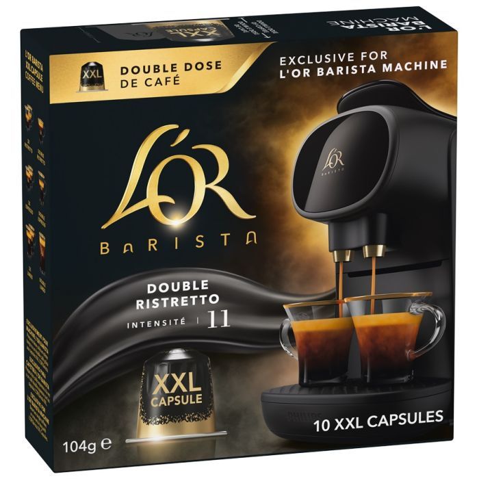 Кофе L'OR Double Ristretto #11 в капсулах 10 шт (8711000422069) изображение 2