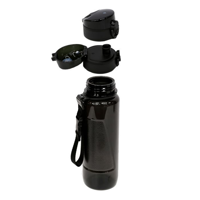 Пляшка для води Line Art Lens 600 мл чорний (60014418LA-01) зображення 4