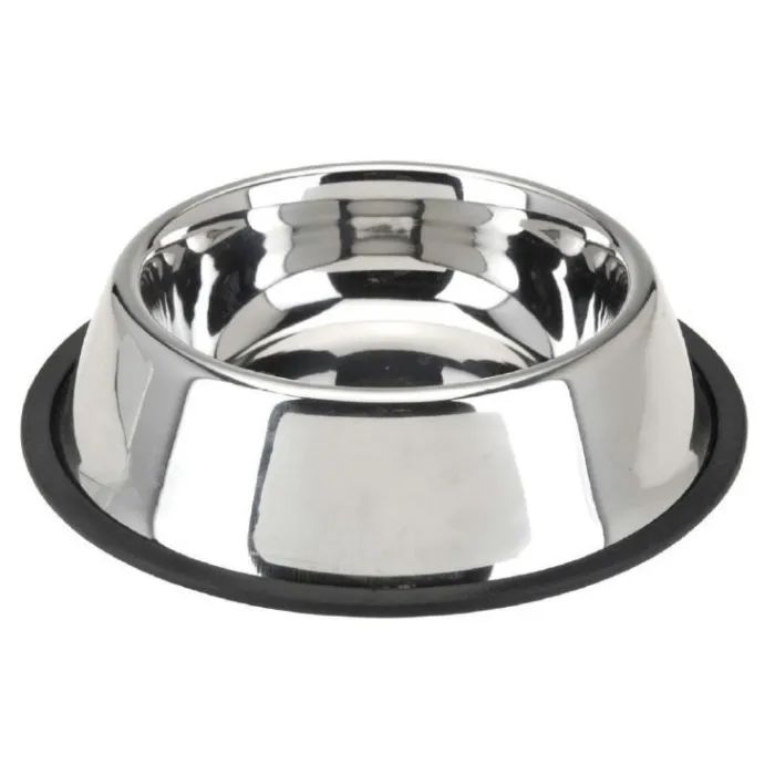 Посуд для собак Swastik Industries Миска металева на гумі 700 мл (2700000021910)