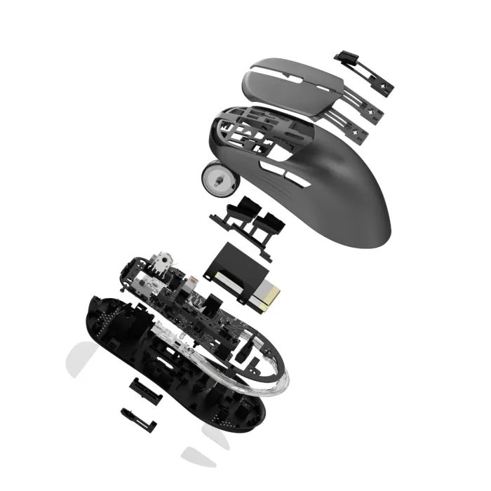 Мышка Thunderobot ML7 Tri-mode Grey (6932066316082) изображение 5