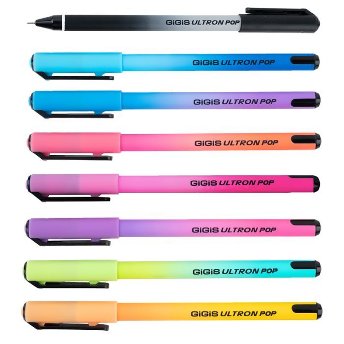 Ручка кулькова Unimax Ultron POP 2х, синя (UX-152-02)