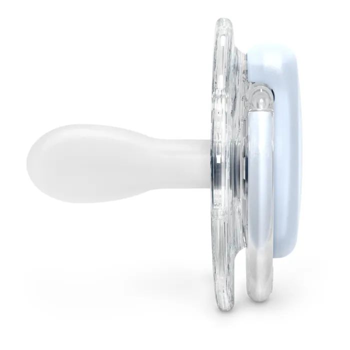 Пустышка Suavinex Poetry фізіологічна, 0-6 місяців, світло-блакитна з малюнком (308930) изображение 2