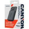 Батарея універсальна Canyon 10000mAh OnPower 511 PD20W Magnetic wireless MagSafe Black (CNS-CPB511B) зображення 5